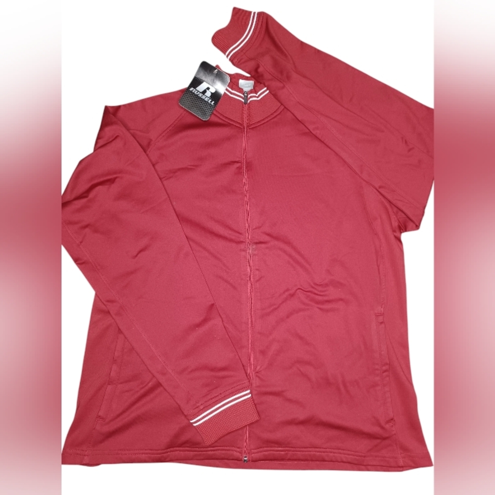 NWT Russell Womans Large Maroon Jacket